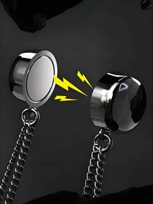 3/4pcs Adjustable Magnetic Trouser Clip And Cuff Clip - Durable Alloy, Detachable Hem Buckle, Suitable For Trousers And T-Shirts, Magnetic Buckle At The Trouser Leg, Seamless Edging, A Magic Tool To Make Trousers Shorter When They Are Too Long, Anti-Dragging Strong Magnetic Buckle Fixing Clip And Closing Device - Multicolor - View 3