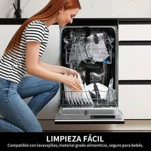 Mera House Licuadoras De Cocina,Licuadora2L Motor de cobre puro de 1500 W,Con sus tres hojas de acero inoxidable verticales,3 programas preestablecidos,para jugos refinados, vegetales,salsas,Nueces - Tipo de Enchufe A USA (110-127V) - Ver 10