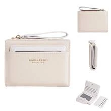 Women's Short Wallet High-Quality Ins-Style Card Holder Wallet Contrast Color Student Zipper Wallet For Women Wallet Mini Wallet Purse Wallet Small Wallet Cute Wallet Wristlet Wallet Purses For Woman Wallet For Ladies - Apricot - View 9