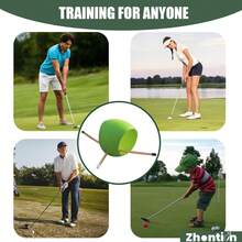 Golf Swing Trainer Helps Improve Hand Positioning, Smart Golf Training Assistant Device For Posture Correction Practice. The Golf Swing Trainer Is Suitable For Golfers Of All Levels, From Beginners To Professionals. - Multicolor - View 5