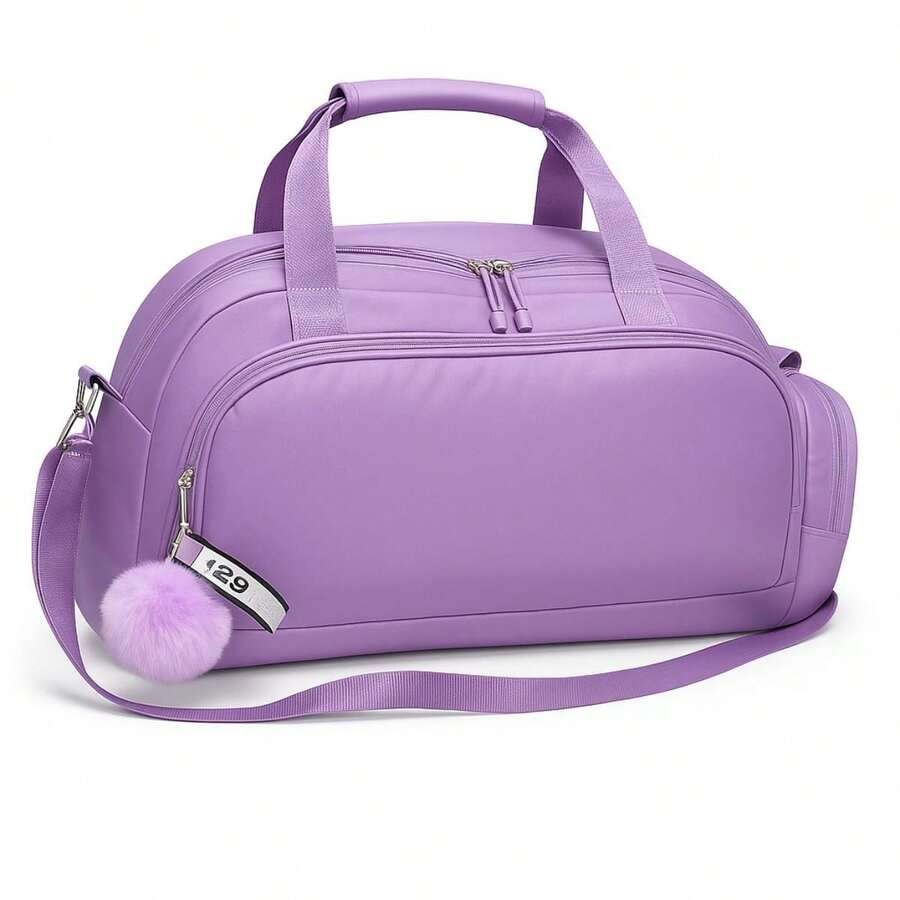 3-In-1 Waterproof Sports Backpack/Sports Bag For Gym And Travel - Màu đỏ tím - Xem 1