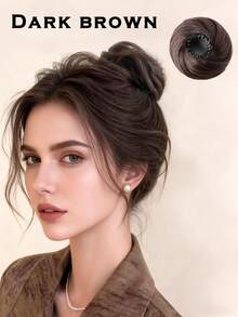 Aksesori Rambut Wanita Elegan, Ekstensi Rambut Jepit Elastis 4 Inci, Tahan Panas, Desain Serbaguna, Cocok untuk Semua Jenis Rambut, Pas dan Aman, Sempurna untuk Pemakaian Sehari-hari dan Berbagai Acara. - MultiWarna - View 18