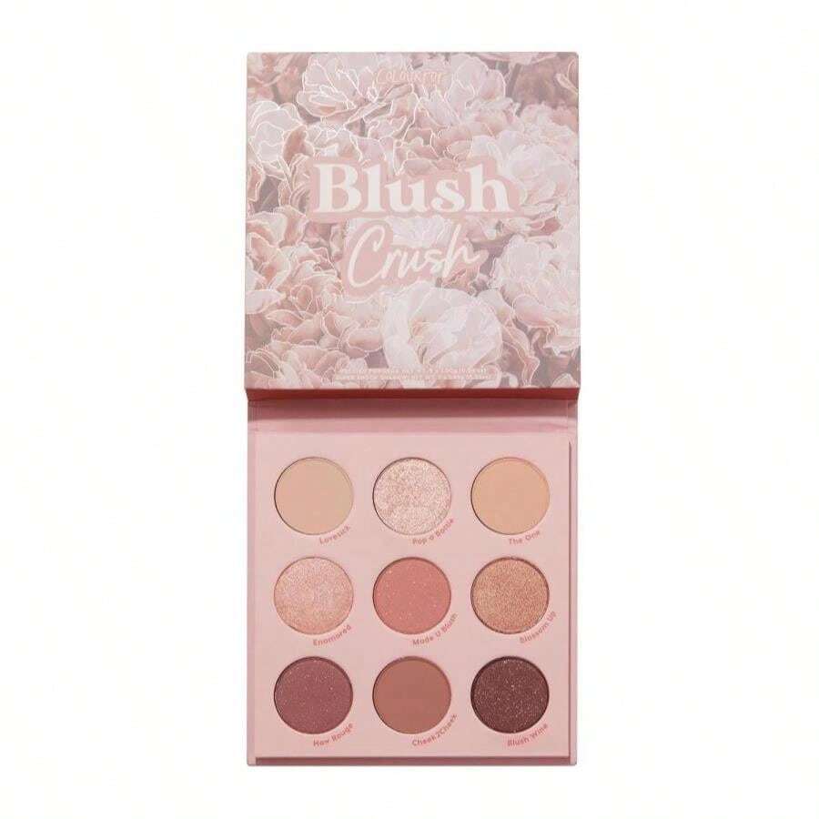 ColourPop Blush Crush Eyeshadow Palette - Brown, Gold &Amp; Pink Shadow Palette With Metallic And Matte Finishes - High-Pigment Eye Makeup With A Long-Wearing Formula (0.3 Oz) - ColorF - 查看 1