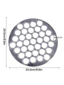 37-Cavity Multi-Function Dumpling Mold, Italian Meat Stuffed Dumpling Mold, Aluminum Alloy Material, Kitchen Gadget, Great Christmas Gizmo, For Making Dumplings, Christmas, Thanksgiving Cooking