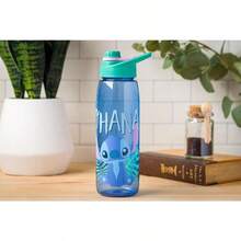 WSXC Silver Buffalo  Lilo And Stitch Ohana Cute Stitch Water Bottle With Screw-On Lid 28 Ounces - CuteStitchOhana - Xem 8