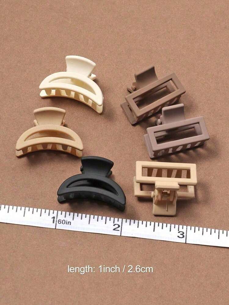 10/20 chiếc kẹp tóc mini đính hoa sứ cho tóc dày, kẹp tóc chống trượt cho nữ, phụ kiện tóc dễ thương và chắc chắn, thích hợp cho tóc xoăn bồng bềnh với màu cà phê lì thanh lịch (Chỉ có kẹp tóc, không bao gồm túi đựng, màu ngẫu nhiên) Phụ kiện tóc - Nhiều màu - Xem 17