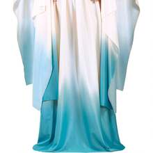 Plus Size Greek Goddess Costume For Women -Ombre Robe - Halloween Cosplay - Teal &Ancient Greek Dress - Includes Headband - Nhiều màu 631 - Xem 3