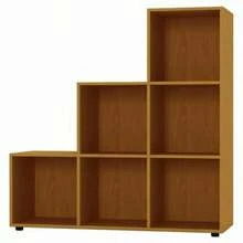 6-Cube Step Shelving Unit - Grey - View 6