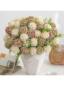 1件人造花人造喇叭夏季节日装饰、情人节婚礼派对装饰、派对节日用品