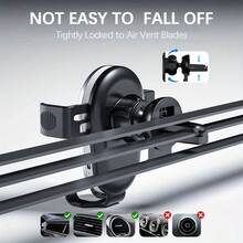 无线车载手机支架，一键释放，快速充电，手动夹式出风口安装，兼容 17/16/15/14/13/12/11/Pro/Max 及更新机型，支持无线充电，带 USB 接口，男女通用，附带 2 个车载挂钩