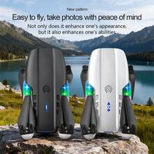 E99 Pro Drone With Screen, Dual 4K HD Cameras, Entry-Level Drone, Headless Mode, Brushless Motor& Obstacle Avoidance, One-Click Taking-Off And Landing, RGB Night Flight LED Lights, Easy To Operate, Best For Beginners, 360° Stunting, Altitude Holding, Real-Time Version Transimission, Perfect For Sceneries Recording, Daily Recording, Best Gift For Birthday, Holiday, Indoor&Outdoor Use, Beginner Drone - 黑色 - 查看 4