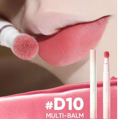 JUDYDOLL POUDRE DE LÈVRES MATE COUSSIN CRÈME, Crème de poudre à lèvres fleur d'oranger, Brillant à lèvres mat, Rouge à lèvres, Boue à lèvres, Non-asséchant, Lisse, Longue tenue, Résistant aux bavures, Convient pour le maquillage, les fêtes, les rendez-vous, les cadeaux, les vacances