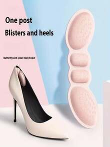 Double-Layer Insoles (1/2/4 Pieces Per Pack) For Plus-Size Shoes, Including Loose-Fitting Shoes And Women's Shoes. Soft Insoles, Anti-Slip Protective Pads, Padding For Sneakers And High Heels, Height-Increasing Insoles, Heel Support, Women's Shoe Trees, Relief For Heel Pain, Insoles, Sole Pads, Foot Pads, Heel Protectors, Toe Pads Insulation, Galentines, Puppy, Carnival