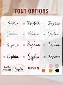 Personalized Magnetic Ribbon Gift Box, Customized Bridesmaid Invitation Box, Bride's Gift Box, "Will You Be My Bridesmaid?" Box, Wedding Gift Box - Multicolor - View 7