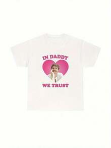 In Daddy We Trust Pedro Pascal Shirt - 黑色 - 查看 1