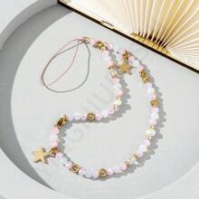1pc/2pcs Gorgeous Star Lanyards For Your Phone Case - The Perfect Beaded Bracelet Accessory Choice - Multicolor - View 10