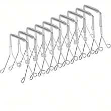 304不锈钢卷心菜/叶菜夹 - 重型可重复使用多功能夹，带锯齿状边缘，适用于煎、蒸、烤 - 适用于锅贴、饺子、春卷 - 易于清洁的厨房夹 - 彩色 - 查看 3