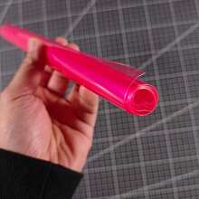 Película tintada para cubrir faros delanteros y luces traseras de automóvil, color rosa, 30 cm x 60 cm