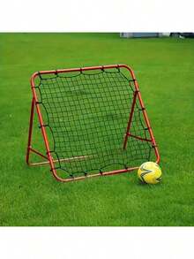 Adjustable Rebound Soccer Net - Portable Soccer Training Target, Suitable For Beginners To Professional Players - Indoor/Outdoor Practice, Ball Rebound System, For Improving Accuracy And Strength - Soccer Field, Park, Home Use, Soccer Accessories, Durable Net - Halloween, Christmas Gift