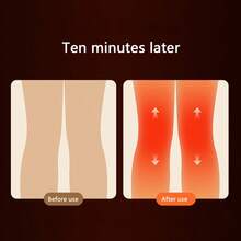 Wireless Leg Massager With LCD Display, 3 Vibration Modes & 5 Temperature Settings, Compact & Convenient For Personal Use Or Gift