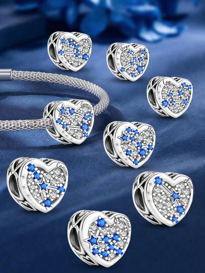 1pc Beads, Suitable For Women Bracelet, Bangle DIY Jewelry Making And Daily Outfit Matching, Suitable For Girls Wearing