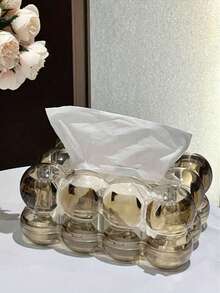 优雅的米色纸巾盒架——完美适用于客厅、茶几和餐厅，彰显奢华家居装饰风格 - 彩色 - 查看 4