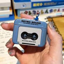 1 pieza Caja de música con estilo vintage, regalo de pareja, mini reproductor de música con colgante decorativo - colores mezclados - Ver 6