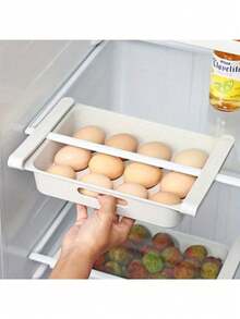 Egg Storage Box Rotating Egg Refrigerator Organizer Food Containers Egg Case Holder Dispenser Kitchen Storage Boxes