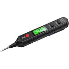 12-300V交流非接触式电压测试仪，智能电压检测器，带NCV功能和背光报警，需1节AAA电池（不包含在内） - 彩色 - 查看 7