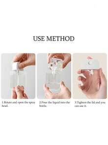 Chai du lịch trong suốt có thể nạp lại họa tiết lạc đà mới, chai xịt nước hoa Ramadan, bình xịt tẩy trang, chai dưỡng ẩm, thích hợp để tẩy sơn móng tay, toner và tẩy trang, có thể tái sử dụng, vật dụng thiết yếu khi đi du lịch, phụ kiện du lịch hoàn hảo, quà tặng ngày lễ, quà tặng Giáng sinh, quà tặng năm mới cho giáo viên, bạn bè, người yêu - Nhiều màu - Xem 9