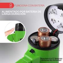 Pyle Megáfono Portátil con Sirena Altavoz Compacto Funciona con Pilas, Potencia de 20W, Micrófono, Plegable. Animadoras y Uso Policial Plateado - Verde - Ver 6