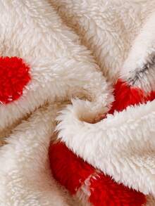 2pcs Baby Girls Cherry Embroidery Long Sleeve Top And Long Denim Pants Set - Multicolor - View 7