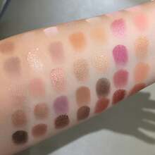 beauty glazed 专业彩妆眼影盘，高显色度持久哑光及珠光眼影，防水彩色眼影 - 彩色 - 查看 5