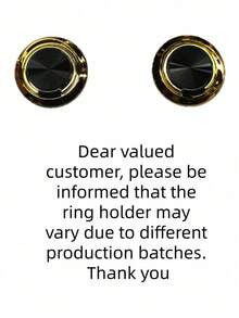 1pc Black Shockproof Phone Case, 1pc Black 6D Rotating Holder, 1pc Black Rhinestone Heart-Shaped Phone Case, Suitable Compatible With Apple Phones / Matching Phone Cases / Phone Cases With Lanyard / Phone Cases With Wrist Strap / Fashion Phone Cases - Black - View 10