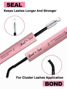 Rikuaild 300片装D型卷翘蓬松假睫毛套装（60D+80D+100D），8-16毫米混合长度，柔软自然，轻盈飘逸，魅力持久。套装包含睫毛胶、镊子和睫毛刷，适合日常使用、旅行、新手入门、婚礼、约会、派对、节日等场合，也是圣诞节/万圣节/送礼的理想之选。 - 彩色 - 查看 5