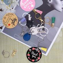 200pcs  Bohemio    Aleación de zinc    Flecos     borlas es perfecto para hacer llaveros, aretes, pulseras, collares, decoraciones de bolsos y otros proyectos de joyería. - color - Ver 9