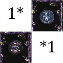 1/2个幽灵骷髅手机支架，可调节旋转ABS材质可扩展通用智能手机支架 - 独特骷髅设计，操作简便，安装牢固，兼容多种手机配件 - 彩色 - 查看 6