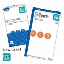 Copy Paper 8.5 X 14 Inches 92 Bright White 20 Lb Bond 500 Sheets Per Ream - 1 - 查看 2