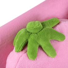 HOMCOM Children's Sofa, Children's Chair, Sofa, Children's Armchair, Soft Sofa For Children's Room, Double Sofa, Single Sofa (Strawberry Sofa) On The Site