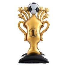 Football Balloons, Football Trophies, Football Shoes Designs, Suitable For Birthday Parties, Sports Events, School Gatherings, Anniversary Celebration Parties' Balloon Decorations, Celebration Scenes For Football Enthusiasts, And Party Decoration Balloons. - Multicolor - View 14