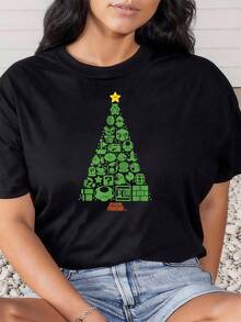 Women T-Shirts - Black - View 1