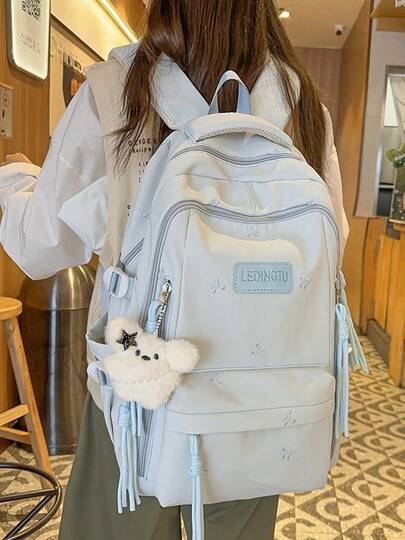 School Bag Primary School Girls Large Capacity Backpack Double Shoulder Bag