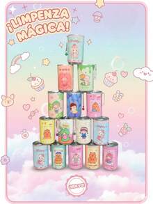 Mini Toallitas Húmedas En Lata Kawai  Diseño Aleatorio   Para Cuidado y Limpieza Articulo De Viaje Ideal Para Llevar En El Bolsillo Cada Lata Compata 30 Toallitas Humedas Diseñadas Para Limpiar Suavemente - Multicolor - Ver 5