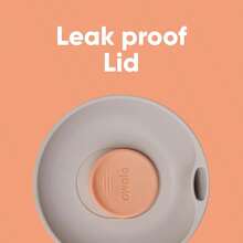 XZGB SmoothSip Slider Insulated Stainless Steel Coffee Tumbler Reusable Iced Coffee Cup Hot Coffee Travel Mug  12 Oz Grey/Blue Beachy Breeze - BeachyBreeze - 查看 5