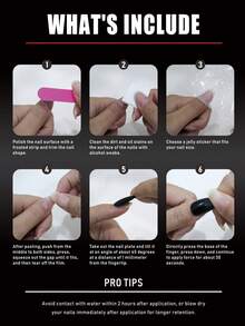 30片装短椭圆形按压式假指甲，黑色银色星星图案，银色珠子水钻设计，哥特朋克风格，亮面全覆盖假指甲，男士日常佩戴，美甲用品 - 彩色 - 查看 5