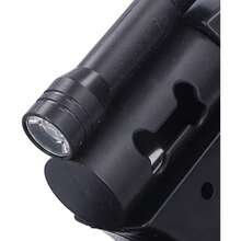 Correa Retráctil para Perros, Nylon 1 Tow 2 Correa Doble Retráctil para Perro con Linterna, Correa para Mascotas Sin Enredos de 360° 9.8 Pies para Perros de Hasta 55 Libras, Freno de Una Mano, Pausa(default) - Multicolor - Ver 10