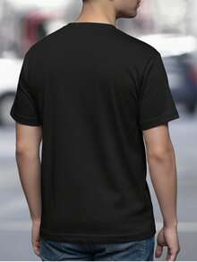 Impala PLAYERA MANGA CORTA CUELLO REDONDO LISA - Negro - Ver 3