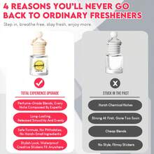 Osmore Birthday Gift, Gift For Friends, Car Air Hanging Fragrance Oil Diffuser, Car Air Freshener Diffuser For Essential Oils Scents Fragrance Aromatherapy Automobile Diffuser, Long Lasting Car Diffuser2-3Pack,Car Air Freshener Vanilla - 2pack-mint - View 5