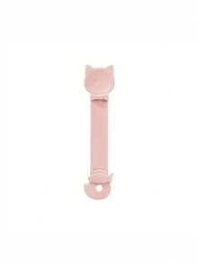 1pc Easy Squeeze Cat Food Dispenser - Long Handle Wet Food Feeder, Durable Plastic Pet Snack Scoop, Cat Food Feeding Tool - 500ml - View 7