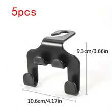 Car Headrest Hook, 2-In-1 Multi-Functional Hook, Versatile Car Seat Organizer And Rear Seat Phone Stand With Secure Grip, Heavy-Duty Hanging Solution For Handbags, Wallets, Grocery Bags And Backpacks, Space-Saving Interior Accessory For Family Road Trips, Kids And Baby Gear, Commuter Convenience, Hands-Free Device Holder, Spill-Preventing Design For Drinks And Snacks, Ideal Gift For Halloween Thanksgiving Christmas Travel And Holiday Driving Essentials